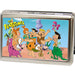 Business Card Holder - LARGE - THE FLINTSTONES Group Pose FCG Metal ID Cases The Flintstones   