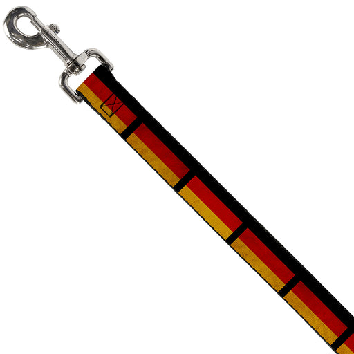 Dog Leash - German Flag Distressed Dog Leashes Buckle-Down   