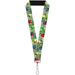 Lanyard - 1.0" - Decorated Tree Lanyards Buckle-Down   