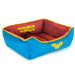 Pet Bed - Wonder Woman Dark Red Yellow Dark Blue Pet Beds DC Comics   