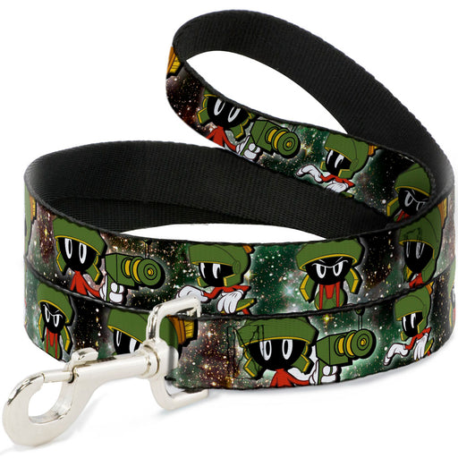 Dog Leash - Marvin the Martian 4-Poses Galaxy Dog Leashes Looney Tunes   