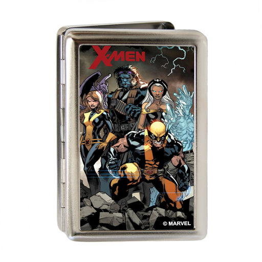 MARVEL X-MEN Business Card Holder - LARGE - All-New X-Men Issue #2 X-MEN 5-Character Group Cover Pose FCG Metal ID Cases Marvel Comics   