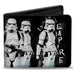 Bi-Fold Wallet - Star Wars Stormtrooper LONG LIVE THE EMPIRE Group Pose Black White Bi-Fold Wallets Star Wars   