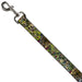 Dog Leash - Trust No One CLOSE-UP Yellow/Green/Blue-S Dog Leashes Buckle-Down   