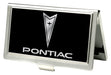 Business Card Holder - SMALL - Pontiac FCG Black Silver Business Card Holders GM General Motors   