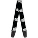 Guitar Strap - Owls Black White1 Guitar Straps Buckle-Down   