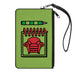 Canvas Zipper Wallet - LARGE - Blue's Clues Steve's Handy Dandy Notebook Thinking Chair Greens Red Canvas Zipper Wallets Nickelodeon   