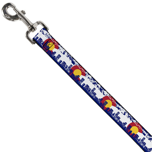 Dog Leash - Colorado Skyline/Mountains Dog Leashes Buckle-Down   