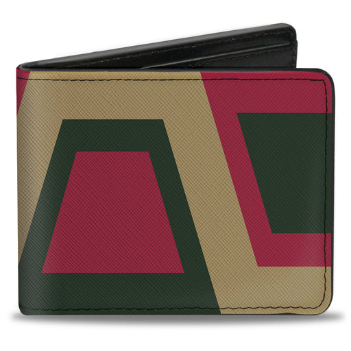 Bi-Fold Wallet - Aztec17 Tan Red Black Bi-Fold Wallets Buckle-Down   