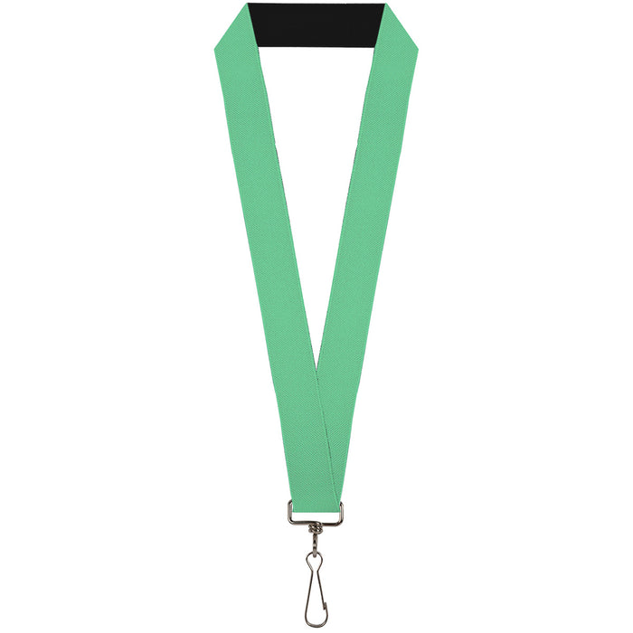 Lanyard - 1.0" - Solid Rainforest Green Lanyards Buckle-Down   