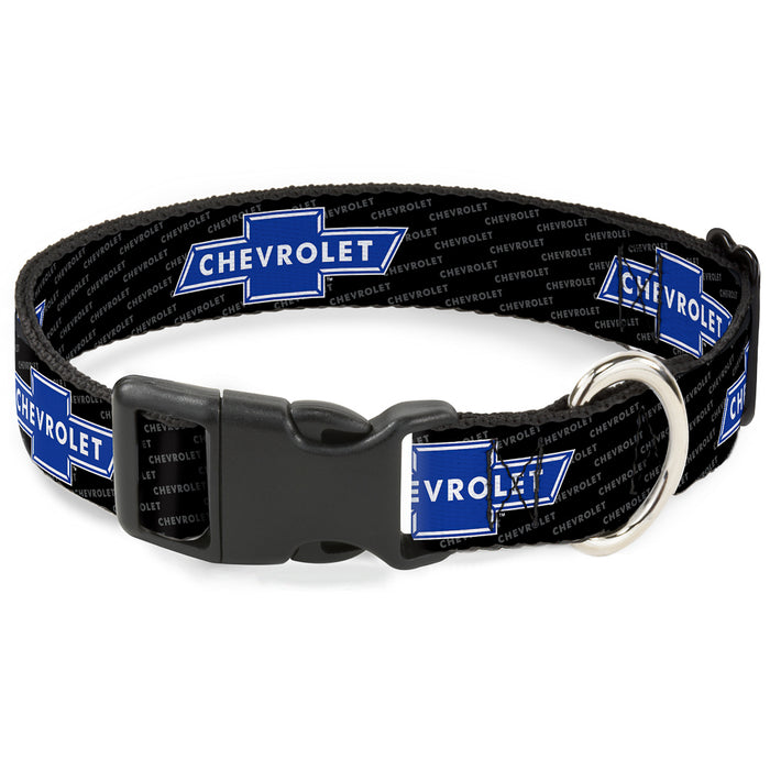 Plastic Clip Collar - Chevy Bowtie REPEAT w/Text Plastic Clip Collars GM General Motors   