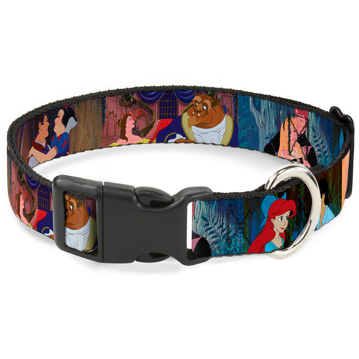 Plastic Clip Collar - Disney Princess Scenes Framed Plastic Clip Collars Disney   