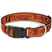 Plastic Clip Collar - Hocus Pocus THACKERY BINX Cat Silhouette Orange/Black Plastic Clip Collars Disney   