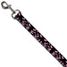 Dog Leash - Butterfly Garden Black/Pink Dog Leashes Buckle-Down   
