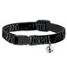 Cat Collar Breakaway - Zodiac SCORPIO Constellation Black White Breakaway Cat Collars Buckle-Down   