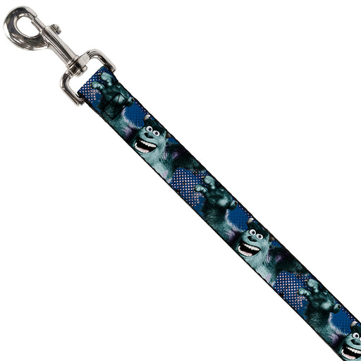 Dog Leash - Sulley Scare Pose/Dots Blues/White Dog Leashes Disney   