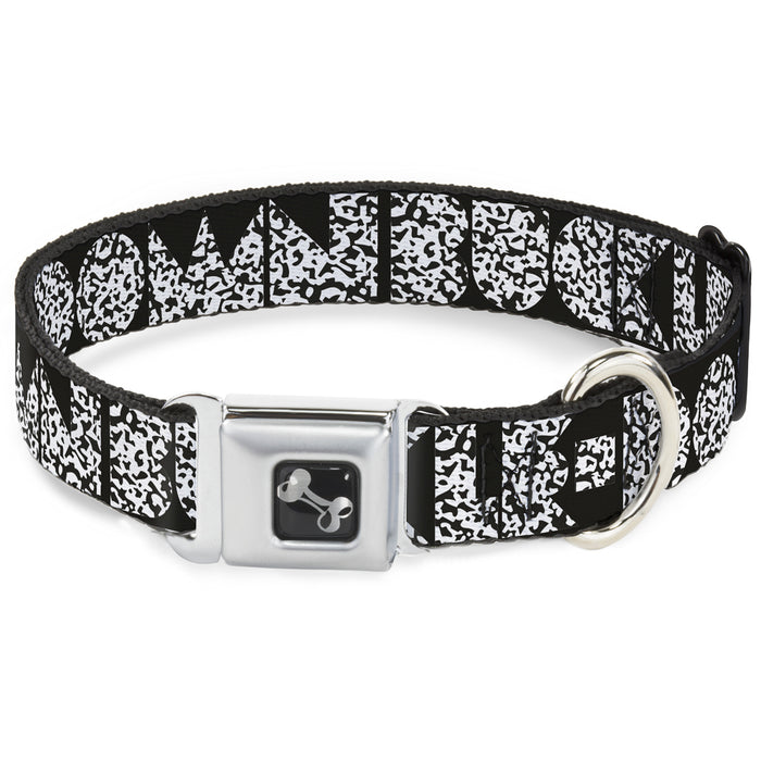 Dog Bone Seatbelt Buckle Collar - BUCKLE-DOWN Shapes Black/Camo White/Black Seatbelt Buckle Collars Buckle-Down   