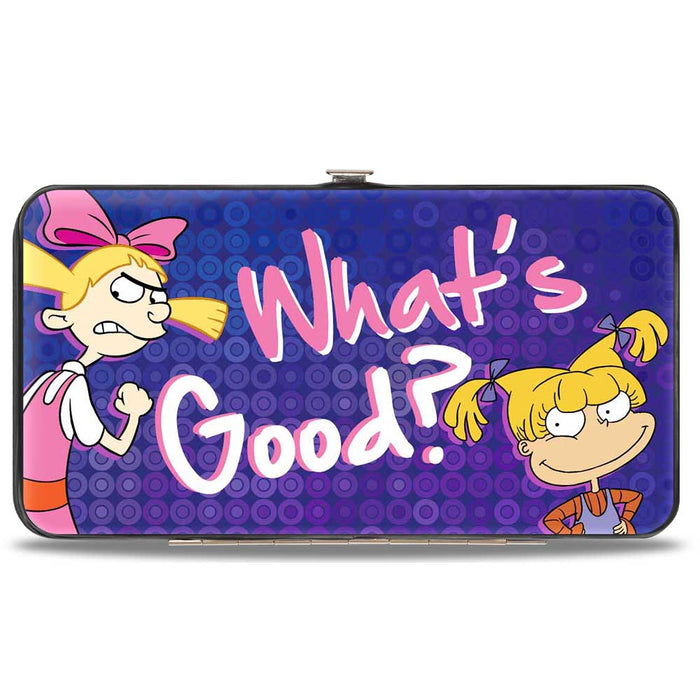 Hinged Wallet - Helga & Angelica WHAT's GOOD? Purples Hinged Wallets Nickelodeon   