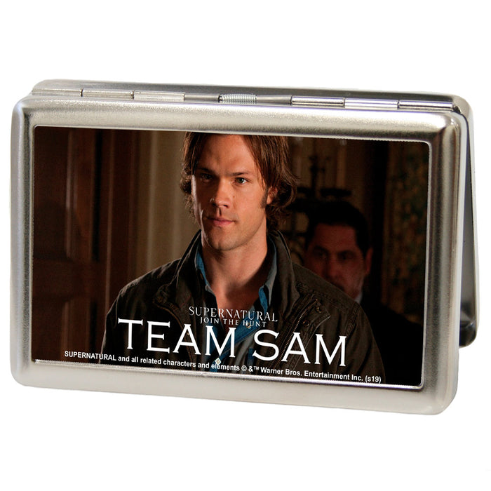 Business Card Holder - LARGE - Supernatural TEAM SAM Sam Pose3 FCG Metal ID Cases Supernatural   