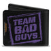 Bi-Fold Wallet - Shredder Face + TEAM BAD GUYS Black Purple Bi-Fold Wallets Nickelodeon   
