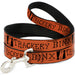 Dog Leash - Hocus Pocus THACKERY BINX Cat Silhouette Orange/Black Dog Leashes Disney   