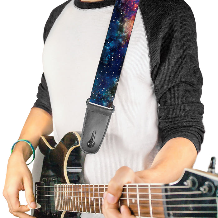 Guitar Strap - Space Dust Collage Guitar Straps Buckle-Down   