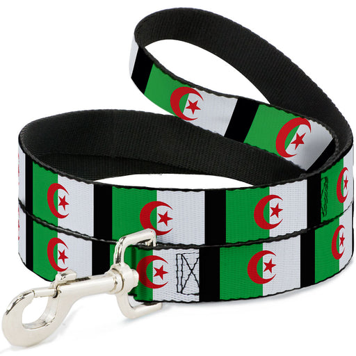 Dog Leash - Algeria Flags Dog Leashes Buckle-Down   