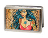 Business Card Holder - LARGE - Leah FCG Metal ID Cases Sexy Ink Girls   