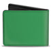 Bi-Fold Wallet - St. Paddy Green Bi-Fold Wallets Buckle-Down   