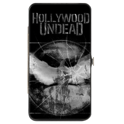 Hinged Wallet - HOLLYWOOD UNDEAD Empire Shattered Dove Black Grays Hinged Wallets Hollywood Undead   