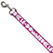 Dog Leash - BUCKLE-DOWN Shapes Hot Pink/White Dog Leashes Buckle-Down   