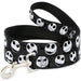 Dog Leash - Nightmare Before Christmas Jack Expressions Gray Dog Leashes Disney   