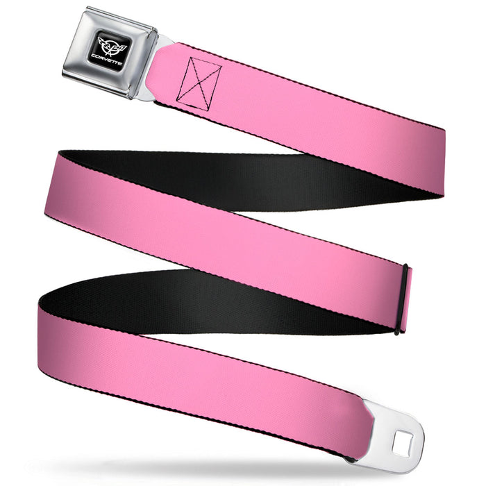 Official GM Logo seatbelt PINK Seat Belt style Belt and Buckle