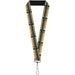 Lanyard - 1.0" - Plaid Tan Lanyards Buckle-Down   