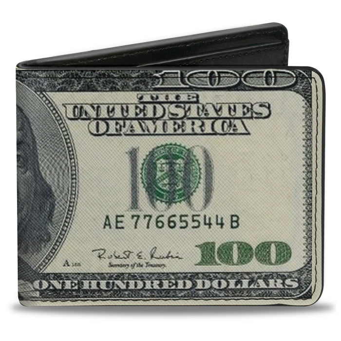 wallet full of hundred dollar bills