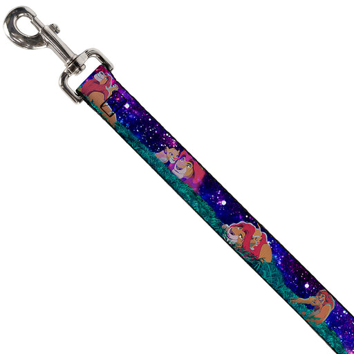 Dog Leash - Mufasa & Simba Night Poses Dog Leashes Disney   