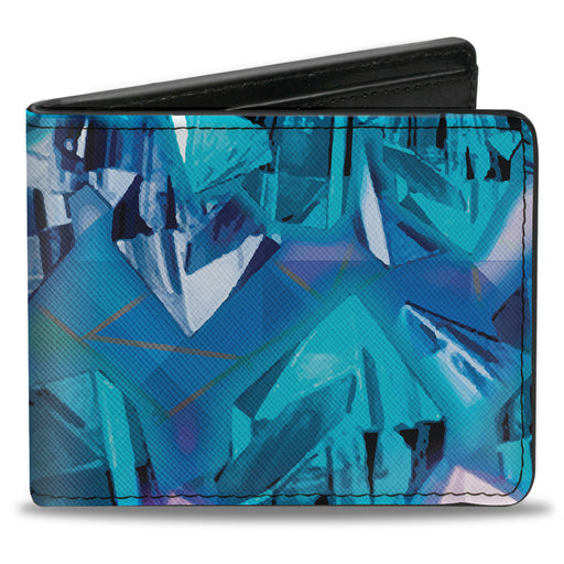 Bi-Fold Wallet - Crystals2 Blues Purples Bi-Fold Wallets Buckle-Down   
