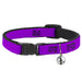 Cat Collar Breakaway - Neon Purple Breakaway Cat Collars Buckle-Down   