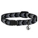 Cat Collar Breakaway - Chevron Gray Black Charcoal Breakaway Cat Collars Buckle-Down   