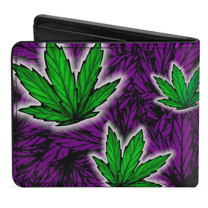 Bi-Fold Wallet - Marijuana Haze Purple Bi-Fold Wallets Buckle-Down   