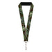 Lanyard - 1.0" - Sloth Tree Hanging Posterized Lanyards Buckle-Down   