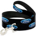 Dog Leash - Ford Oval Logo REPEAT Dog Leashes Ford   