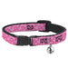 Cat Collar Breakaway - Butterflies Pink Breakaway Cat Collars Buckle-Down   