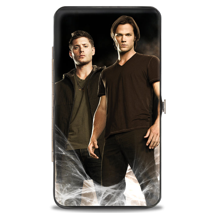 Hinged Wallet - Dean & Sam Standing Pose + SUPERNATURAL JOIN THE HUNT Hinged Wallets Supernatural   