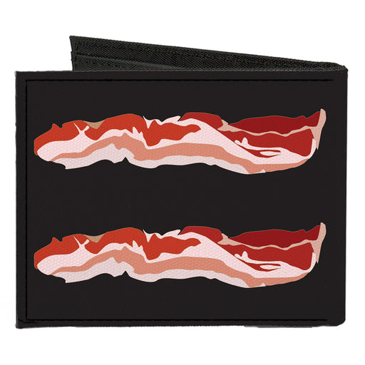 Canvas Bi-Fold Wallet - Bacon Canvas Bi-Fold Wallets Buckle-Down   