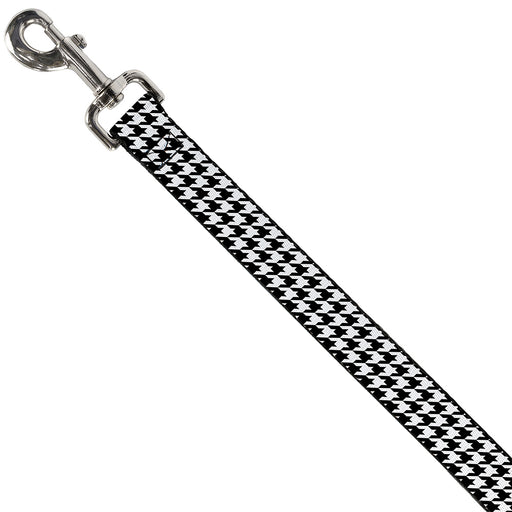 Dog Leash - Houndstooth Black/White Dog Leashes Buckle-Down   