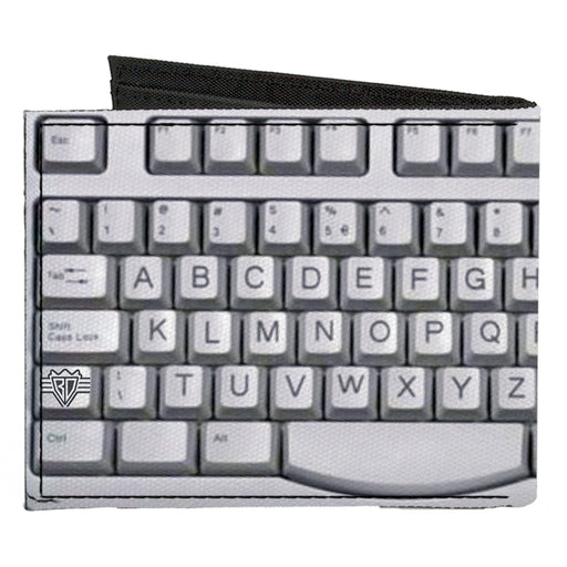 Canvas Bi-Fold Wallet - BD Keyboard Canvas Bi-Fold Wallets Buckle-Down   