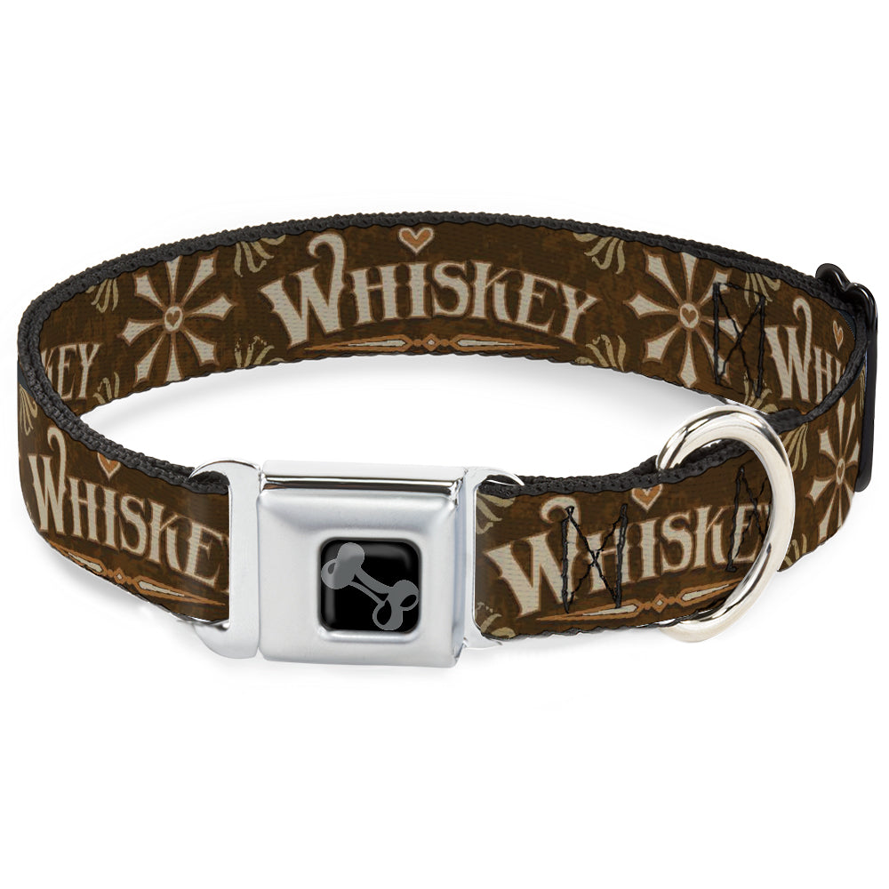 Whiskey dog collar sale