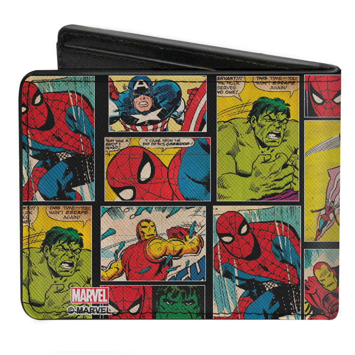 Amazon.com: Buckle-Down Marvel Comics Wallet, Bifold, Venom Action Pose  Blocks Character Close Up, Vegan Leather : Clothing, Shoes & Jewelry
