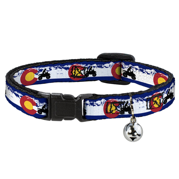 Cat Collar Breakaway - Colorado ATV Rider Mountains Breakaway Cat Collars Buckle-Down   